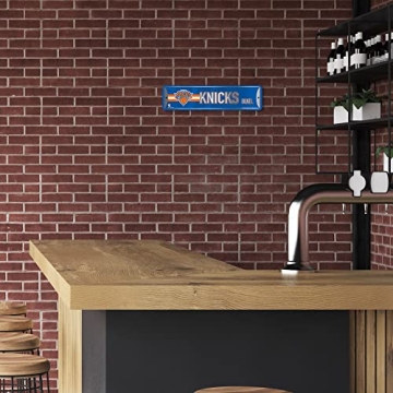 Rico Industries NYC Knicks Metal Street Sign for Home Decor