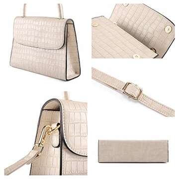 Stylish Ayliss Women Small Tote Clutch Shoulder Handbag