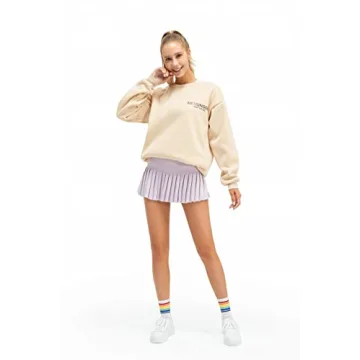 Raroauf Women Pleated Tennis Skirt High Waisted Mini Golf Skort