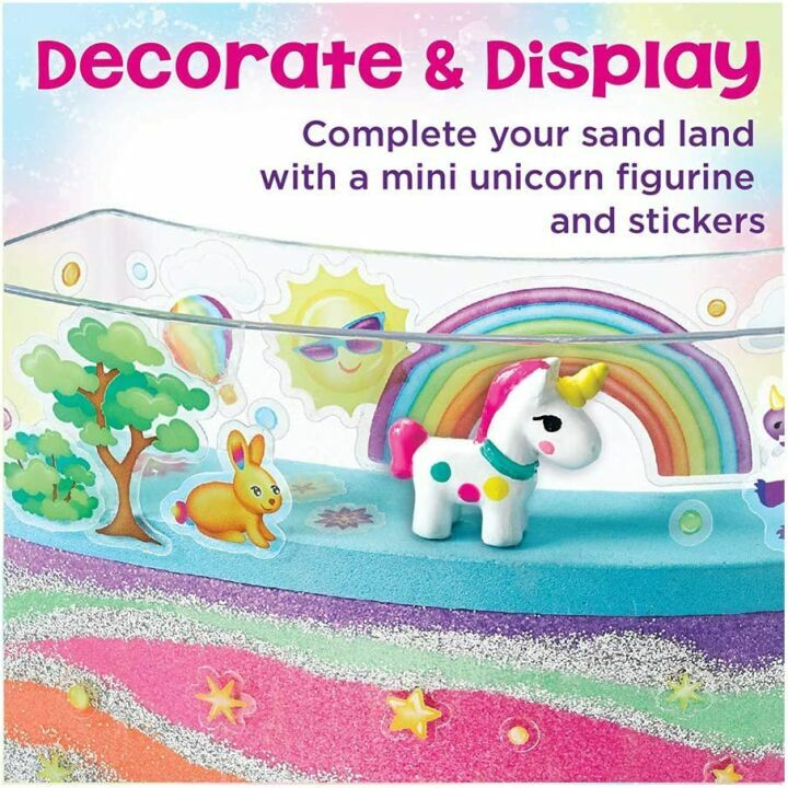 Rainbow Sandland DIY Sand Art Kit for Kids