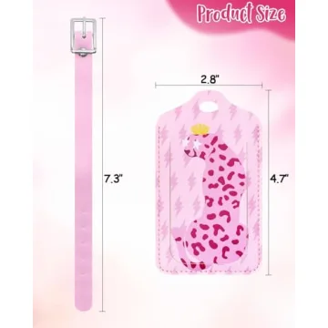 4PCS Cute Luggage Tags for Stylish Travel Essentials