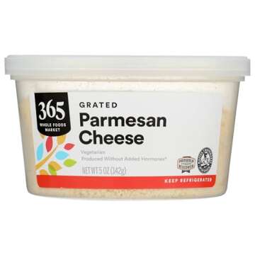 365 by Whole Foods Market, Parmesan Grated, 5 Ounce