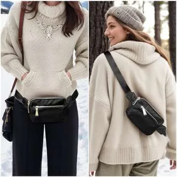 Durable UTO Fanny Pack for Women - Trendy & Functional