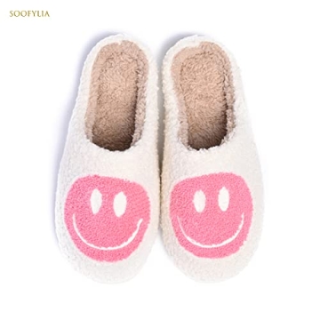 Cute Smile Face Slippers for All Ages Ideal for Comfort
