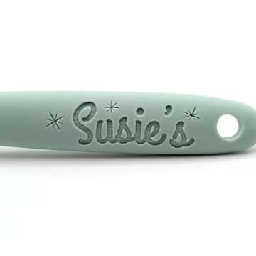 Customizable Silicone Spatula - Personalized Kitchen Tool for Unique Cooks - Heat-Resistant, Non-Sti...
