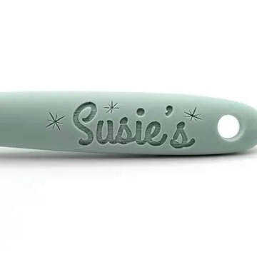 Customizable Silicone Spatula - Personalized Kitchen Tool for Unique Cooks - Heat-Resistant, Non-Sti...