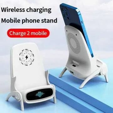 Mini Chair Wireless Charger - Portable & Multifunctional