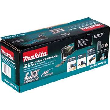 Makita XMT03Z 18V LXT® Lithium-Ion Cordless Multi-Tool, Tool Only