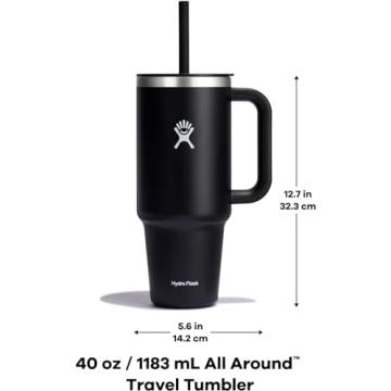 Hydro Flask 40 Oz Travel Tumbler Matcha Ombre for Cold Beverages