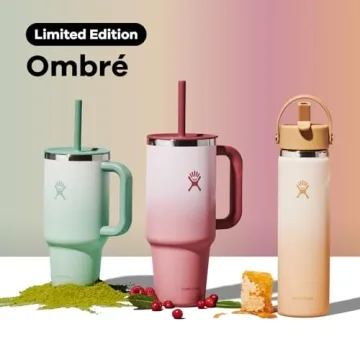 Hydro Flask 40 Oz Travel Tumbler Matcha Ombre for Cold Beverages