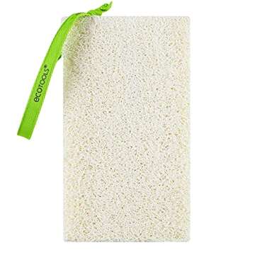 EcoTools Loofah Body Sponge, Mesh Netting Loofah, Exfoliating Body Scrubber, for Men & Women, Eco-Friendly Bath Sponge, Gentle Cleansing, Self-Tan Prep, Vegan & Cruelty-Free, 3 Count