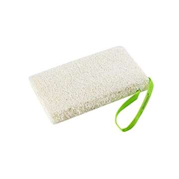 EcoTools Loofah Body Sponge, Mesh Netting Loofah, Exfoliating Body Scrubber, for Men & Women, Eco-Friendly Bath Sponge, Gentle Cleansing, Self-Tan Prep, Vegan & Cruelty-Free, 3 Count