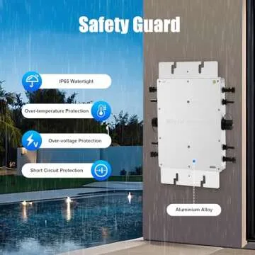 BANLICALI Solar Inverter 1200W Pure Sine Wave Kit