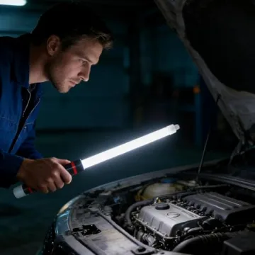 27" Rechargeable Flexible LED Light Stick for Car Repairs