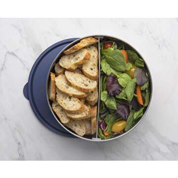 U Konserve 3-in-1 Reusable Divided Big Bowl Container