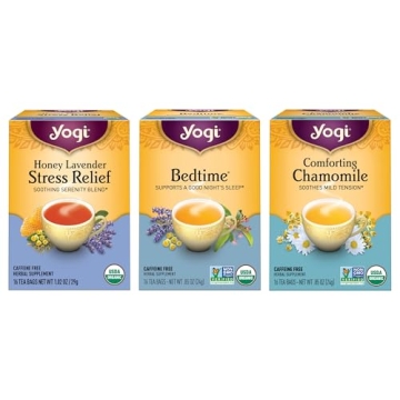 Yogi Tea Relaxation & Stress Relief Variety Pack - Organic Bliss