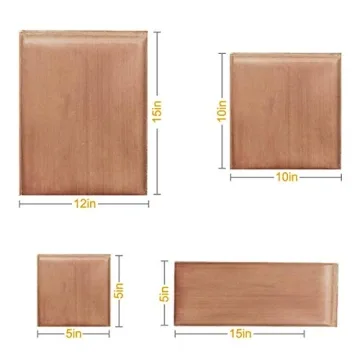 4 Pack Heat Press Pillow Mat Bundle for Sublimation Projects