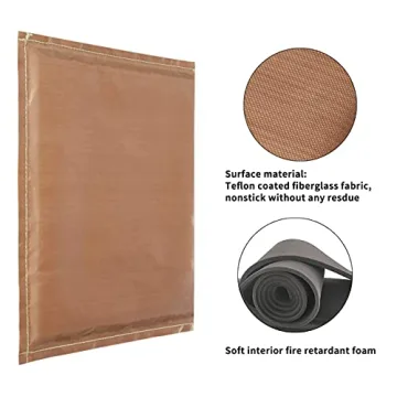 4 Pack Heat Press Pillow Mat Bundle for Sublimation Projects