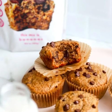 GoNanas Chocolate Chip Banana Bread Mix for Healthy Snacks