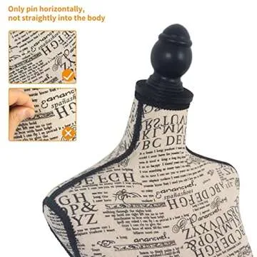 Adjustable Female Mannequin Torso Lightweight Display Stand