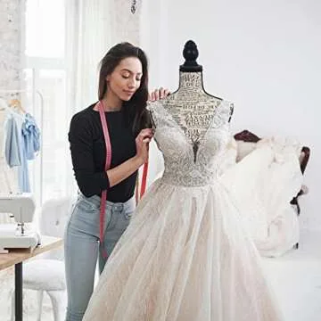 Adjustable Female Mannequin Torso Lightweight Display Stand