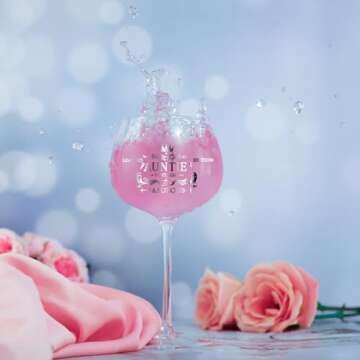 Gifts for Women, Birthday Gifts for Aunt, 16oz White Wine Glass Vintage Engraved Auntie Crystal Glass Birthday Decorations for Aunt Gifts Present