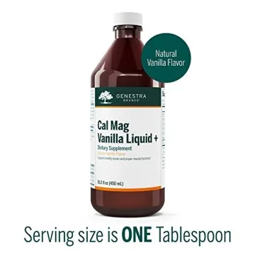 Genestra Cal Mag Vanilla Liquid - Bonet Health Supplement
