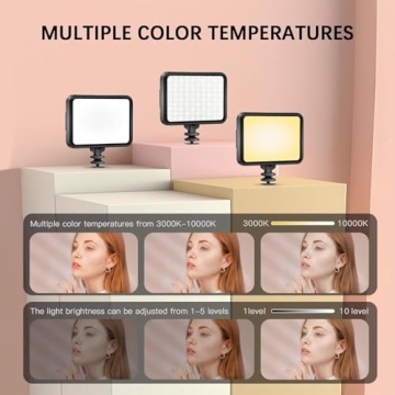 Selfie Light with 84 LED and Adjustable Modes