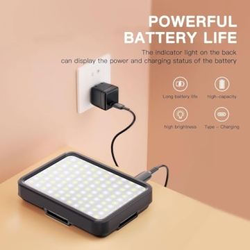 Selfie Light with 84 LED and Adjustable Modes