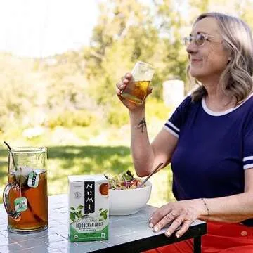 Numi Organic Moroccan Mint Tea 18 Bags Refreshing Herbal