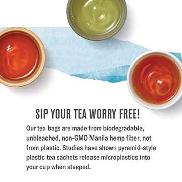 Numi Organic Moroccan Mint Tea, 18 Tea Bags (Pack of 3), Refreshing Nana Mint, Caffeine Free Herbal Tea (Packaging May Vary)