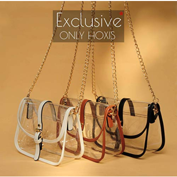 Stylish Clear Saddle Cross Body Bag for Women