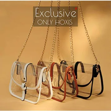 Stylish Clear Saddle Cross Body Bag for Women