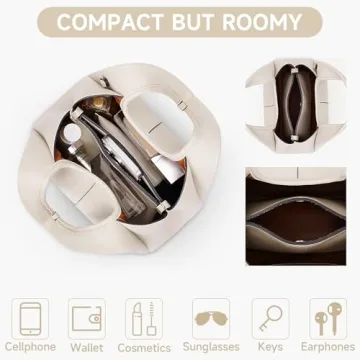 Trendy JQWSVE Crossbody Purse for Women - Stylish Handbag