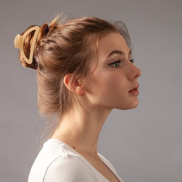 8PCS Flower Claw Clips - Non-Slip Hair Accessories