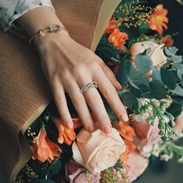 Dorriss Twisted Rings Cable Open Ring for Women Statement Adjustable Vintage Designer Fashion Brand ...