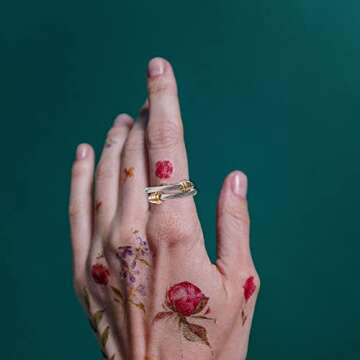 Dorriss Twisted Rings Cable Open Ring for Women Statement Adjustable Vintage Designer Fashion Brand Stainless Steel Jewelry with Box