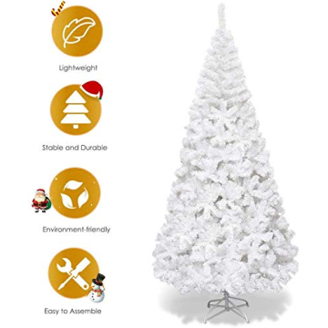 Goplus 6ft Artificial Christmas Tree Easy Setup Beautiful