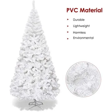 Goplus 6ft Artificial Christmas Tree Easy Setup Beautiful