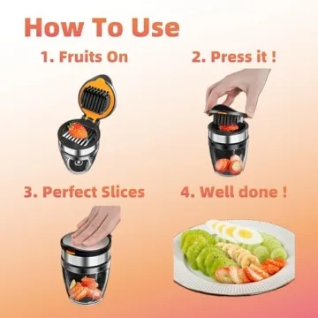 ZOOUS Strawberry Cutter Slicer Kitchen Gadget for All