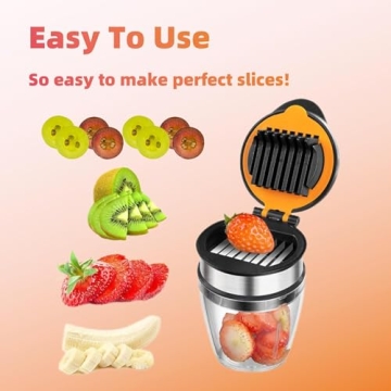 ZOOUS Strawberry Cutter Slicer Kitchen Gadget for All