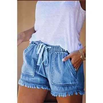 Trendy YOCUR Casual Denim Shorts for Women and Teens