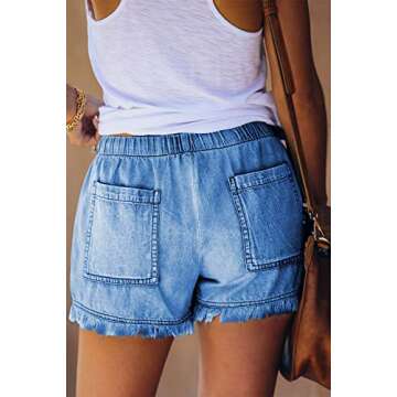 Trendy YOCUR Casual Denim Shorts for Women and Teens