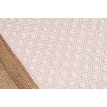 Erin Gates by Momeni Langdon Windsor Pink Hand Woven Wool Area Rug 3'9" X 5'9"