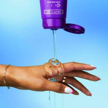 Aussie Instant Freeze Sculpting Hair Gel, Maximum Hold, No Flaking, Long-Lasting, with Jojoba Oil, Sea Kelp, Australian Aloe, Frizz Control, Citrus Floral Scent, 7 Fl Oz Triple Pack