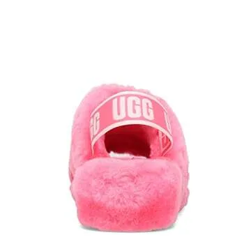 UGG Women's Fluff Yeah Slide Slipper, Pink Rose, 8