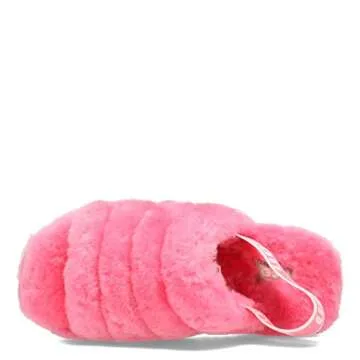 UGG Women's Fluff Yeah Slide Slipper, Pink Rose, 8