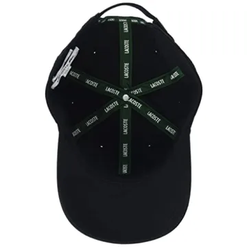 Lacoste Men's Organic Cotton Twill Cap - Chic & Versatile