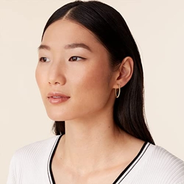 Stylish PAVOI 14K Gold Plated Hoop Earrings - Perfect for All Occasions