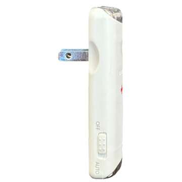 Officially Licensed American Red Cross by Eton Blackout Buddy Swivel Emergency Flashlight, Automatic Power Failure Light, LED Nightlight, Rechargeable, White